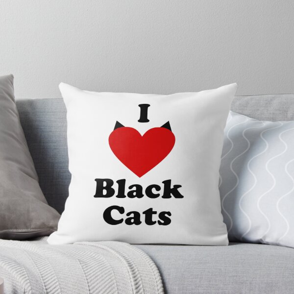 Item preview, I Love Black Cats designed and sold by MannyShop.
