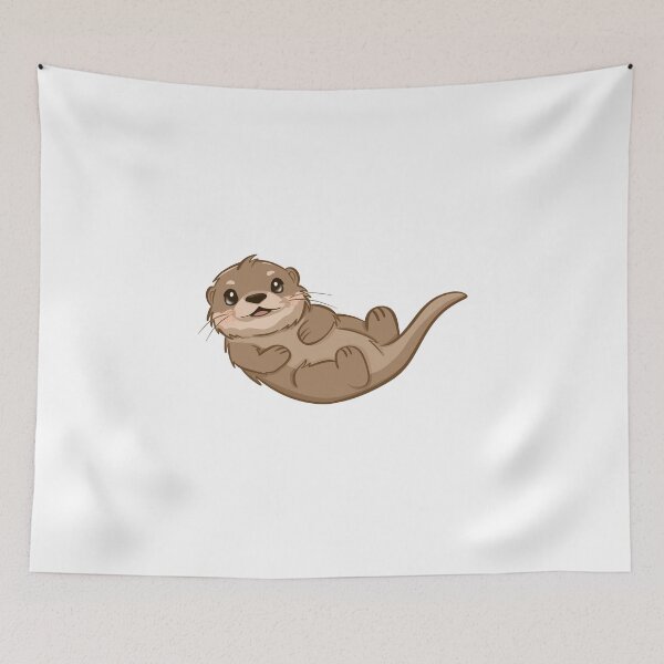 Item preview, Cute Sea Otter designed and sold by honeybutterfly.