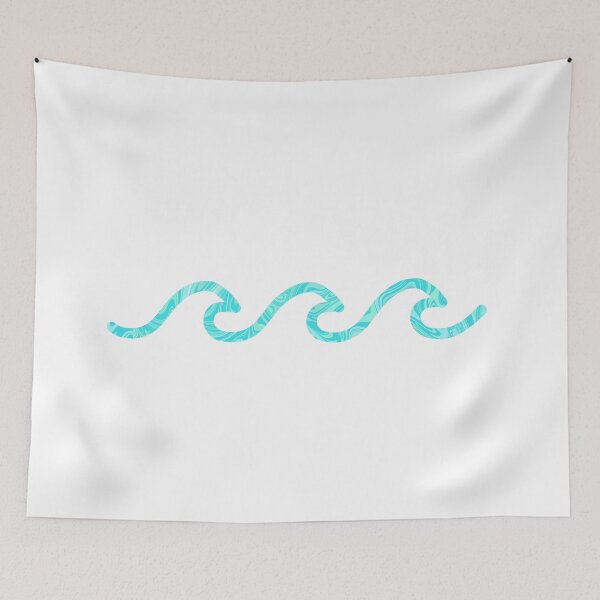 Item preview, Triple Ocean Waves designed and sold by honeybutterfly.