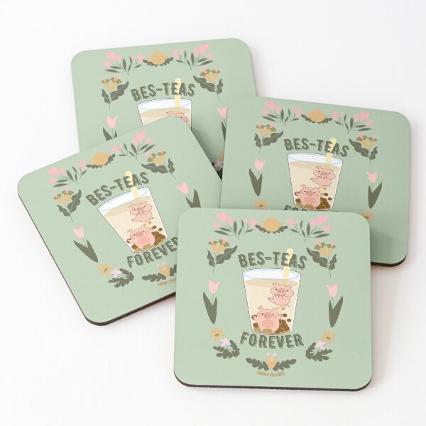 Item preview, Giddy Piggies Bes-Teas Forever designed and sold by Giddy Piggies.