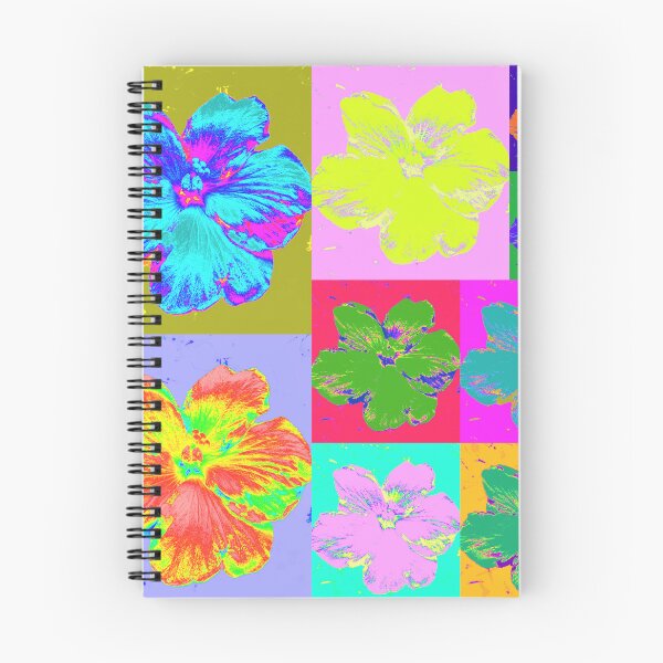 Item preview, Hibiscus multi colour designed and sold by Squid and Blanket  Designs.