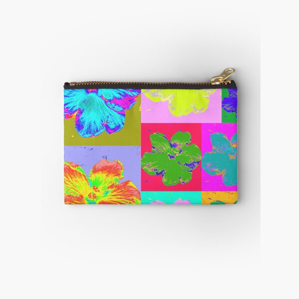 Item preview, Hibiscus multi colour designed and sold by Squid and Blanket  Designs.