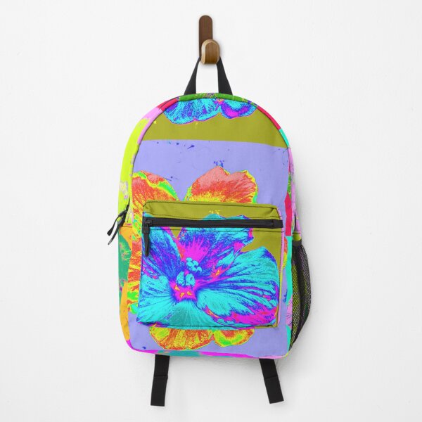 Item preview, Hibiscus multi colour designed and sold by Squid and Blanket  Designs.