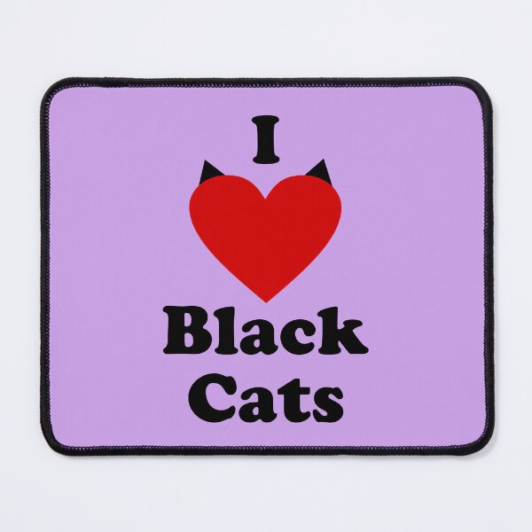 Item preview, I Love Black Cats designed and sold by MannyShop.