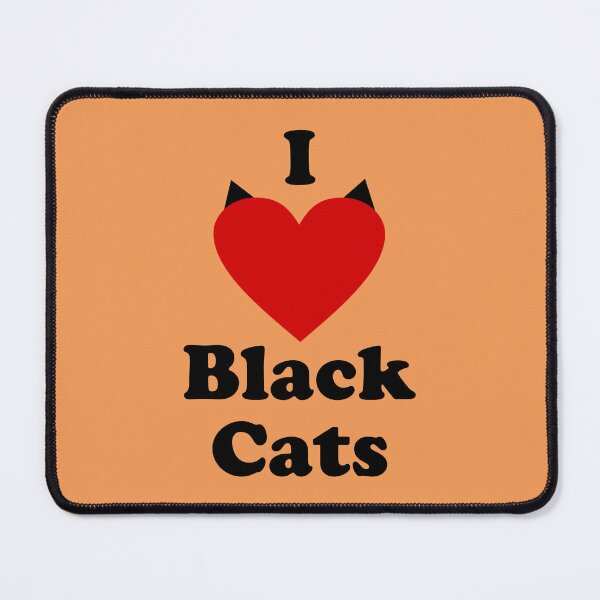 Item preview, I Love Black Cats designed and sold by MannyShop.