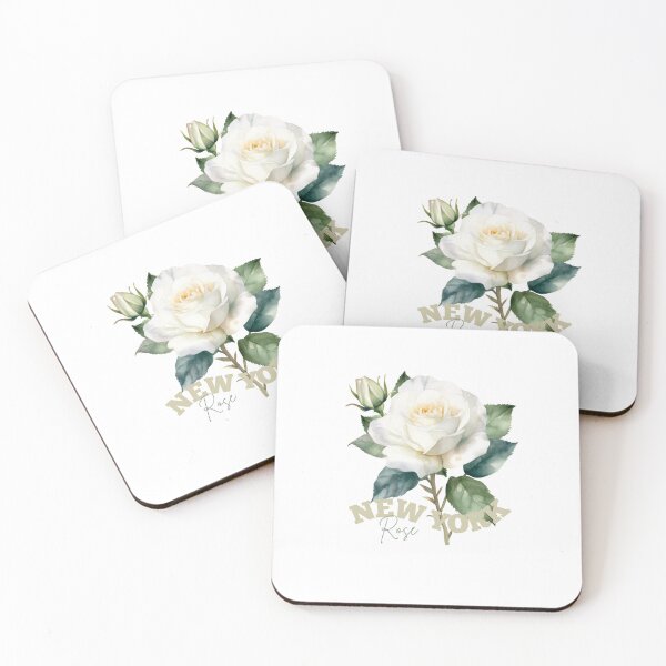 Item preview, New York State Flower Rose Classic T-shirt Sticker designed and sold by ThinkNature!.
