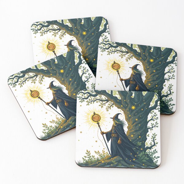 Item preview, Bitcoin Radiance Glowing Crypto Art designed and sold by RadDeck.
