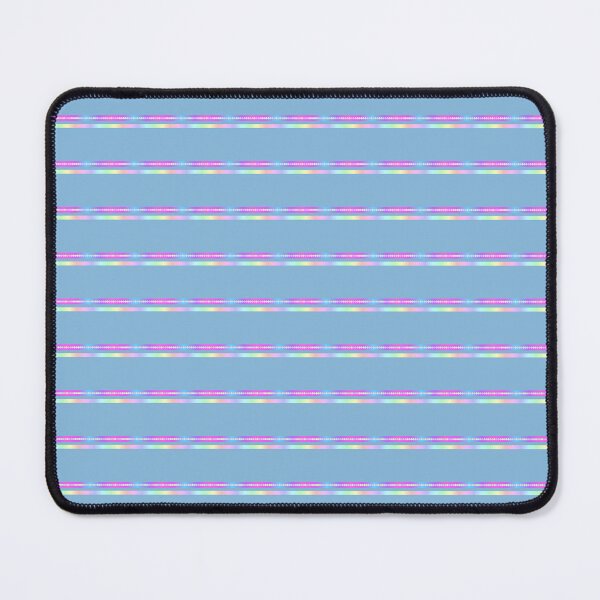 Item preview, Cute blue soft rainbow striped | Blue horizontal stripes designed and sold by lausn.