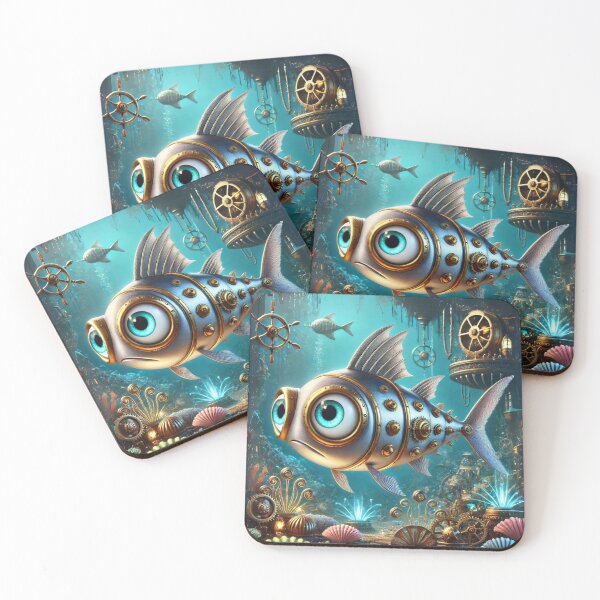 Item preview, Steampunk Sardine designed and sold by Sillytoe.