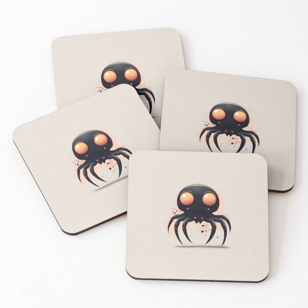 Item preview, Cute Minimalist Cartoon Spider Vector Art designed and sold by GoldenTealArts.