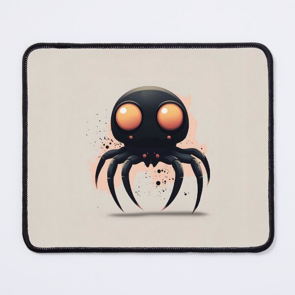 Item preview, Cute Minimalist Cartoon Spider Vector Art designed and sold by GoldenTealArts.