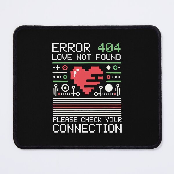 Item preview, Error 404 Love Not Found Funny Anti Valentines Day designed and sold by chantastical.