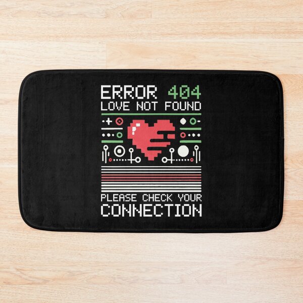 Item preview, Error 404 Love Not Found Funny Anti Valentines Day designed and sold by chantastical.