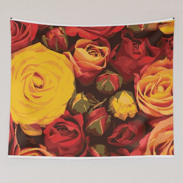 Item preview, Warm Tone Rose Bouquet designed and sold by Lyonyx.