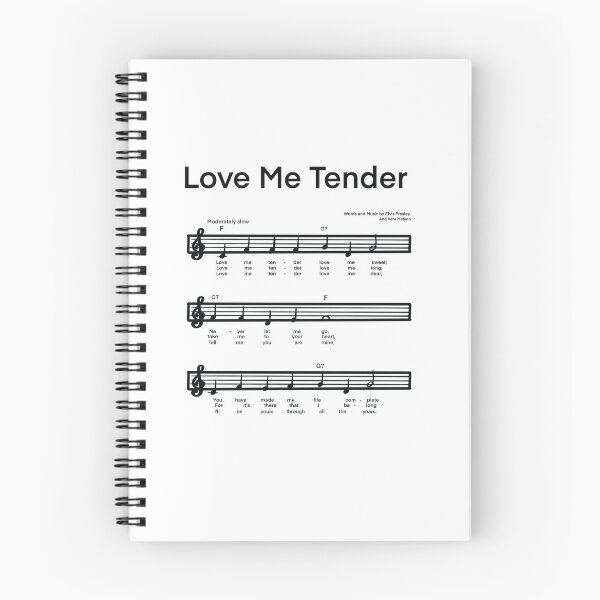 Item preview, LOVE ME TENDER Music  designed and sold by MonicaArtist.