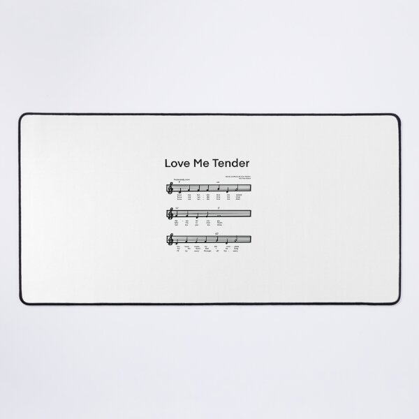 Item preview, LOVE ME TENDER Music  designed and sold by MonicaArtist.