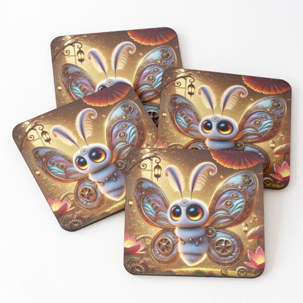 Item preview, Steampunk Saturniidae Moth designed and sold by Sillytoe.