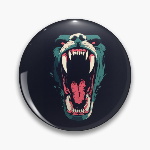 Item preview, Mandrill Vector Logo with Bold Expression designed and sold by GoldenTealArts.
