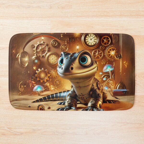 Item preview, Steampunk Savannah Monitor designed and sold by Sillytoe.