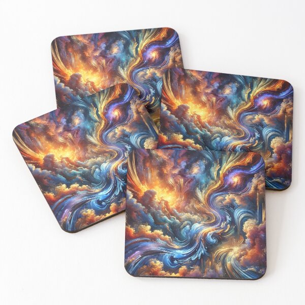 Item preview, Cosmic Flow: Abstract Energy in Motion designed and sold by Bilikaru.