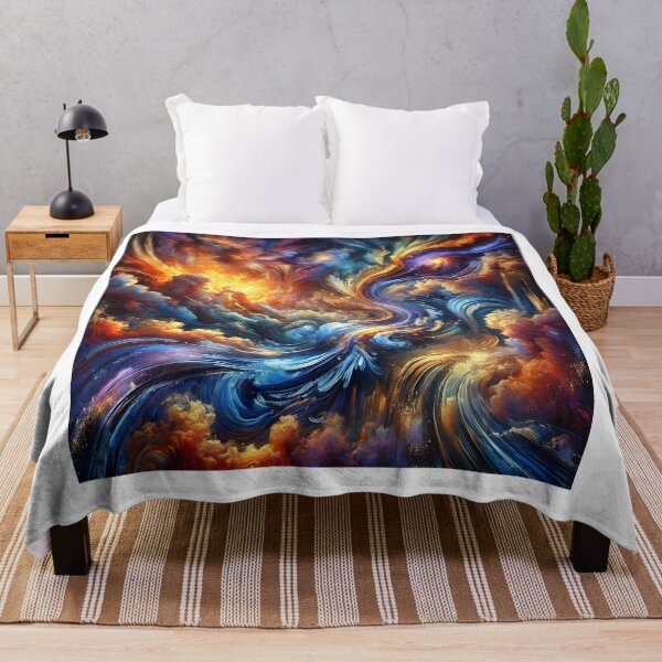 Item preview, Cosmic Flow: Abstract Energy in Motion designed and sold by Bilikaru.