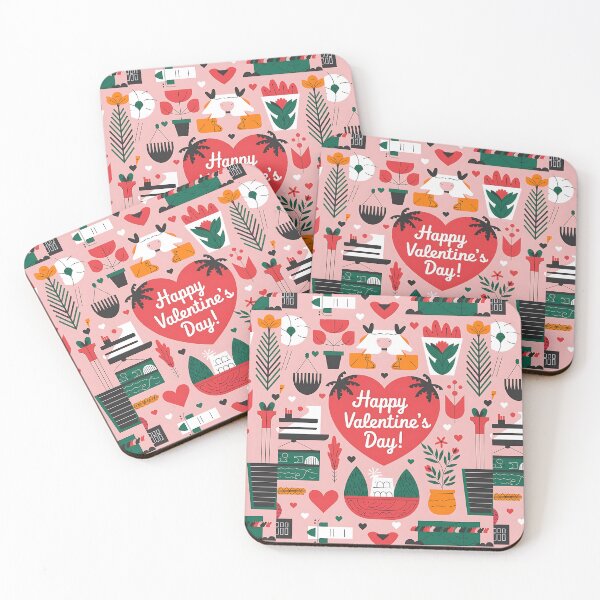 Item preview, Geometric Love of Valentines  designed and sold by KNAA.