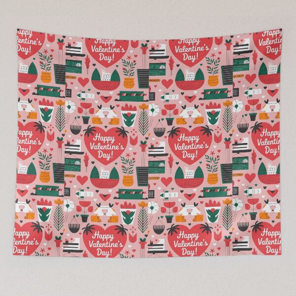 Item preview, Geometric Love of Valentines designed and sold by KNAA.