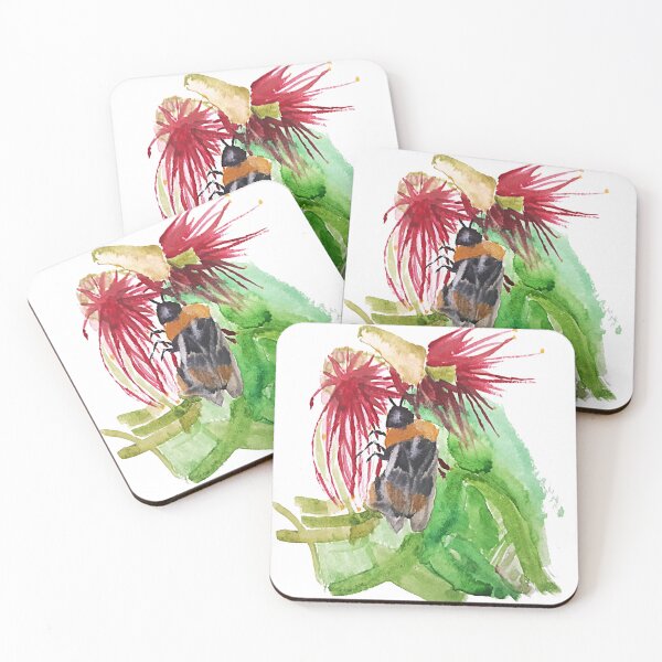 Item preview, Water Colour Bumble Bee designed and sold by Catostrophiqu.