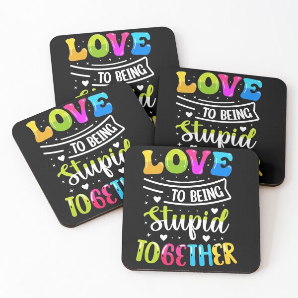 Item preview, Love to being stupid together, Cute Love Shirt, Valentines Day Shirt, Lover Shirt, Couple Gift Shirt, Heart Lover Gift Tee, Happy Valentines Day, Valentine Shirt designed and sold by FitFisher.