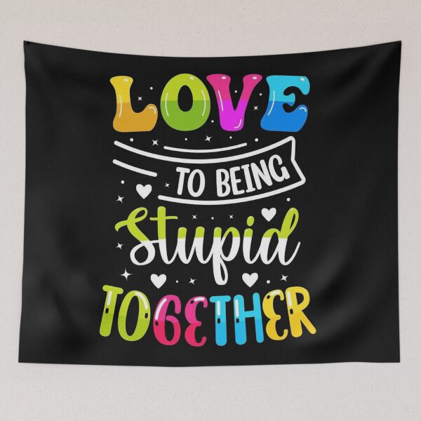 Item preview, Love to being stupid together, Cute Love Shirt, Valentines Day Shirt, Lover Shirt, Couple Gift Shirt, Heart Lover Gift Tee, Happy Valentines Day, Valentine Shirt designed and sold by FitFisher.
