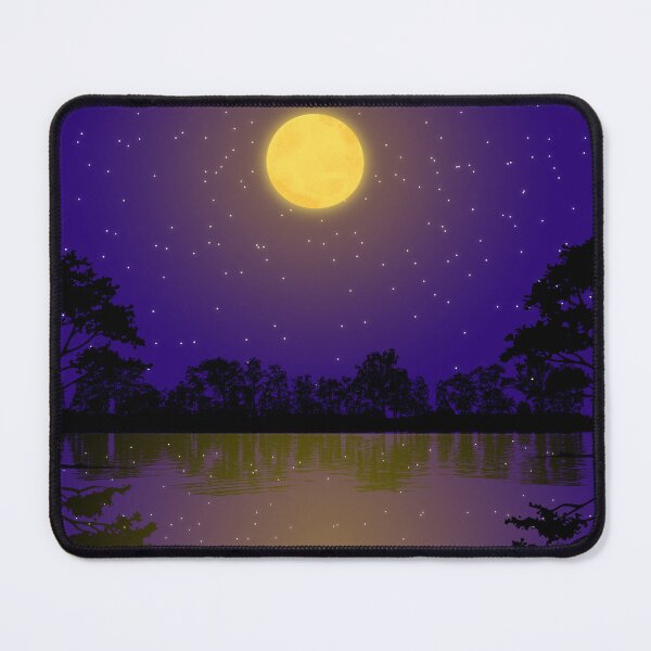 Item preview, Moonlight reflection in forest designed and sold by ArsyCreation.