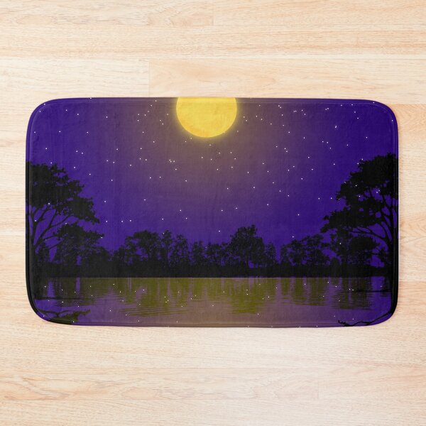 Item preview, Moonlight reflection in forest designed and sold by ArsyCreation.