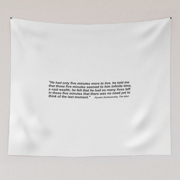 Item preview, The idiot, Fyodor Dostoyevsky quote  designed and sold by VILLIZE.