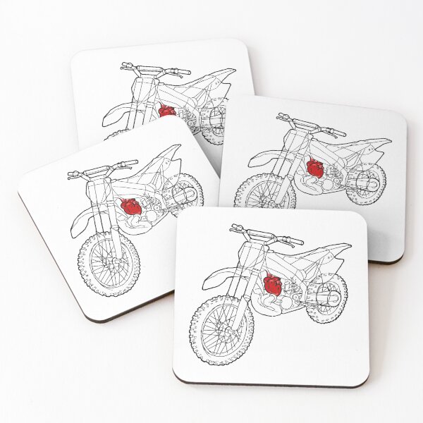 Item preview, Dirt Bike Heart designed and sold by inKseparable.