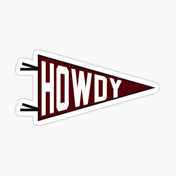 Item preview, HOWDY pennant  designed and sold by MaddieSlone.