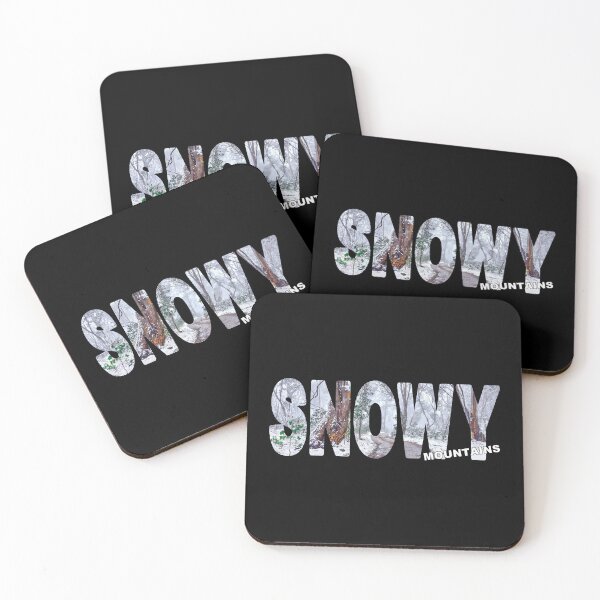 Item preview, SNOWY Mountains - High Country Australia Gums in Snow designed and sold by Adam Gormley.