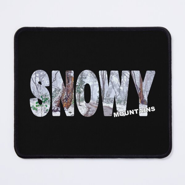 Item preview, SNOWY Mountains - High Country Australia Gums in Snow designed and sold by Adam Gormley.
