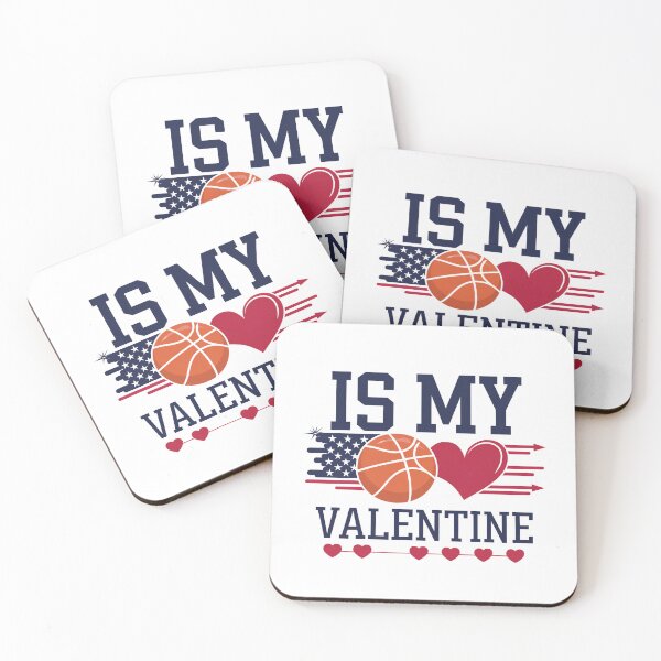 Item preview, Basketball is my heart on Valentine's Day designed and sold by ATOTI.