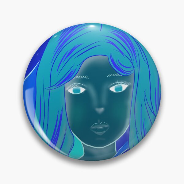 Item preview, Mulher azul azul designed and sold by Wall Cardosos.
