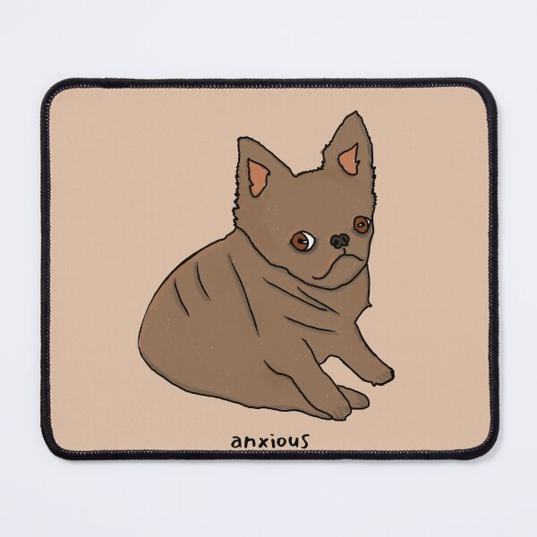 Item preview, Anxious Dog designed and sold by KittyLovesArts.