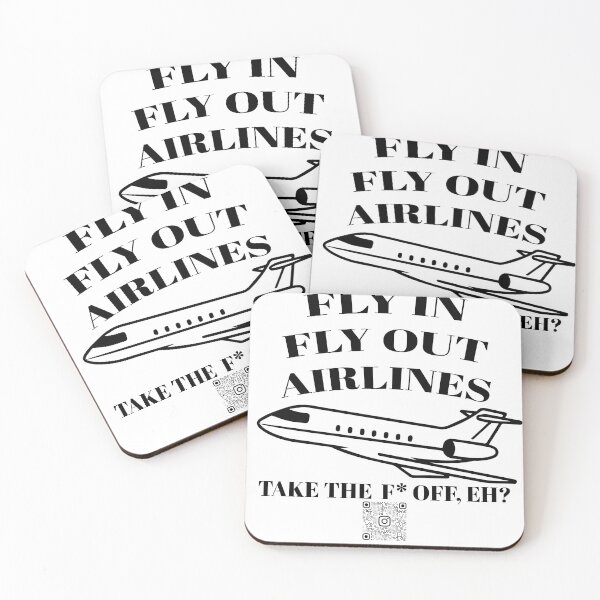 Item preview, FLY IN, FLY OUT AIRLINES designed and sold by OldStockCanada.