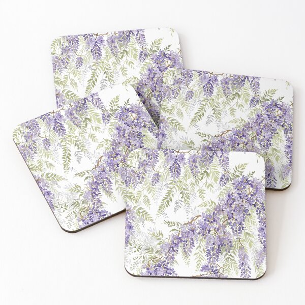 Item preview, Cascading wisteria flower designed and sold by CoolPixels.