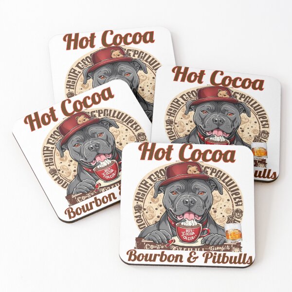 Item preview, Hot Cocoa Bourbon & Pitbulls designed and sold by KHustle.