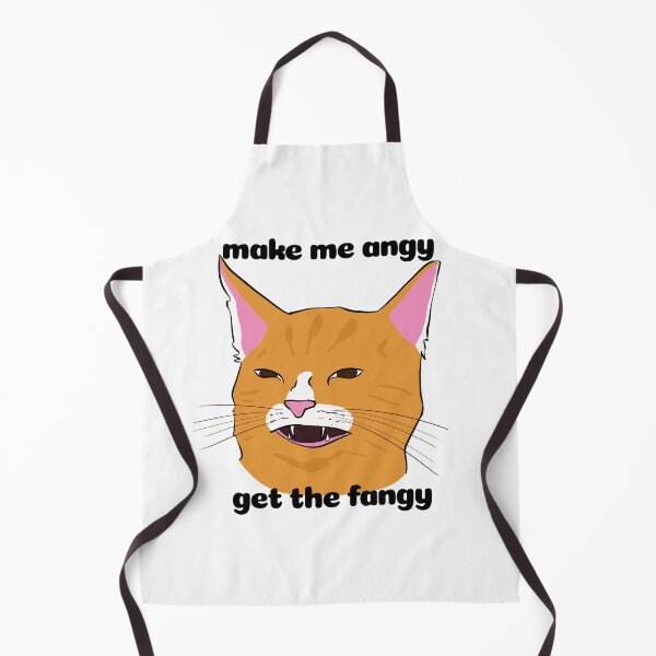 Item preview, Make Me Angy, Get the Fangy - Angry Meme Cat designed and sold by rornelson.