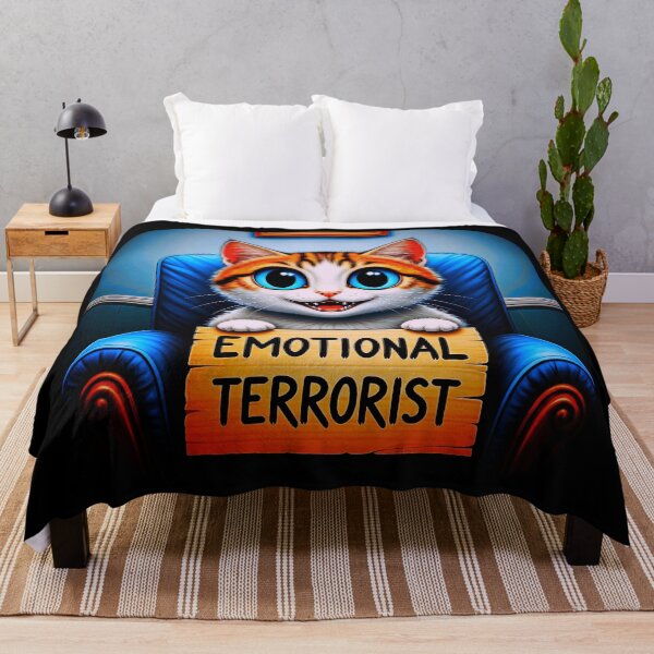 Item preview, Emotional Terrorist Cat 5 designed and sold by Dose of Dysfunction.