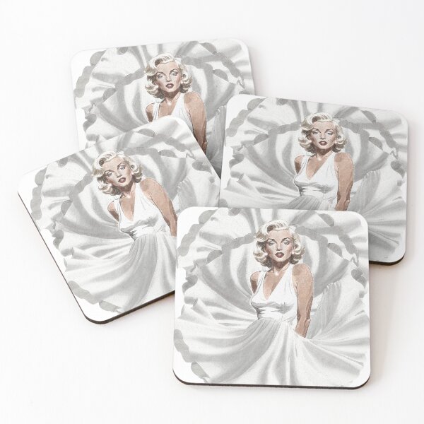Item preview, Marilyn dramatic white dress designed and sold by Hen-C-Art.