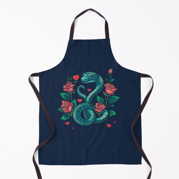 Item preview, Valentine snake with love and roses designed and sold by Xatutik.art.