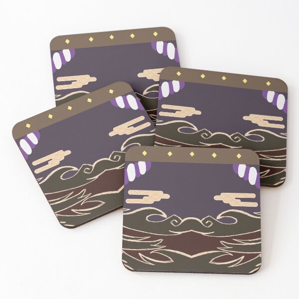 Item preview, Genshin Impact Inazuma Itto Inspired Mouse Pads, Pillows, Face masks, Mouse pad, Art designed and sold by IntrovertMochi.