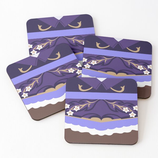 Item preview, Genshin Impact Liyue Keqing Inspired Mouse Pads, Pillows, Face masks, Mouse pad, Art designed and sold by IntrovertMochi.