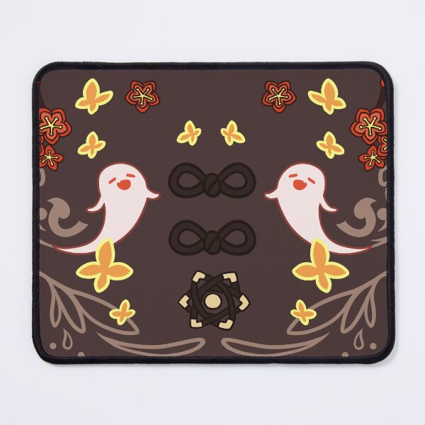 Item preview, Genshin Impact Liyue Hu Tao Inspired Mouse Pads, Pillows, Face masks, Mouse pad, Art designed and sold by IntrovertMochi.